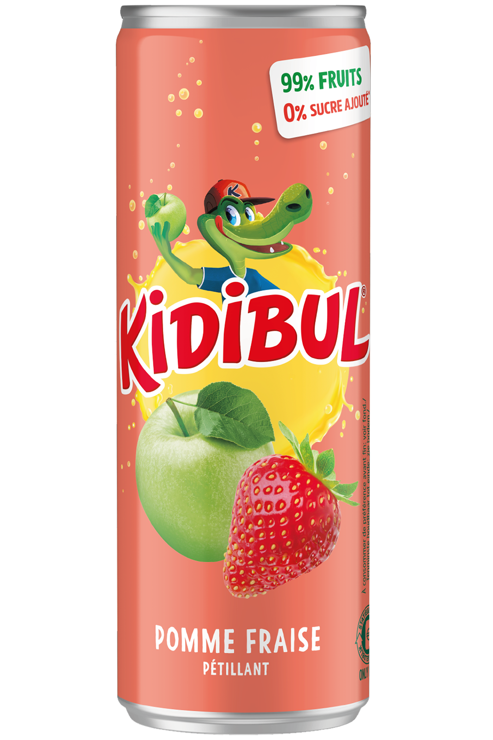 Kidibul Appel-Aardbei blik