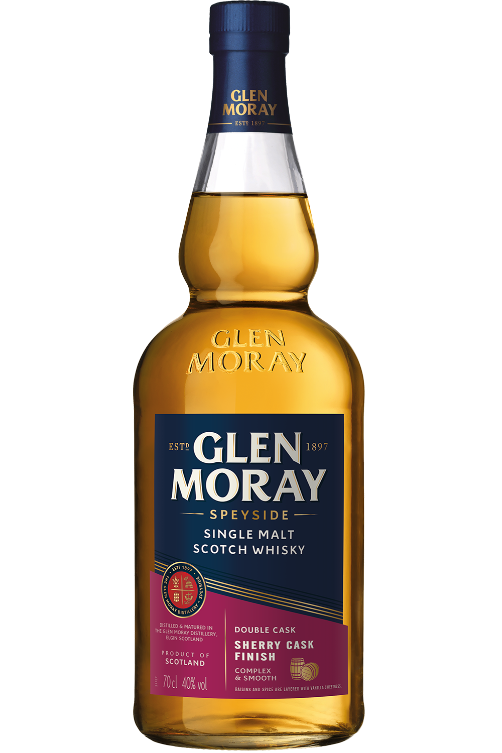 Glen Moray Sherry Cask Finish 70cl 40%